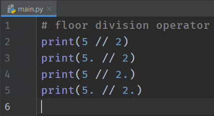 What Are The Different Types Of Python Arithmetic Operators?